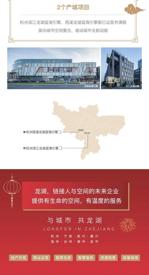 龍湖集團浙江區域新春版圖 實業興邦，深耕發展